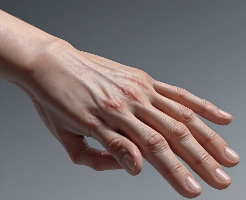 Prompt: 4k ultra realistic human hand