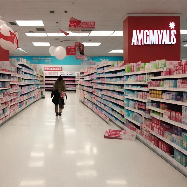 Prompt: apocalyptic walgreens