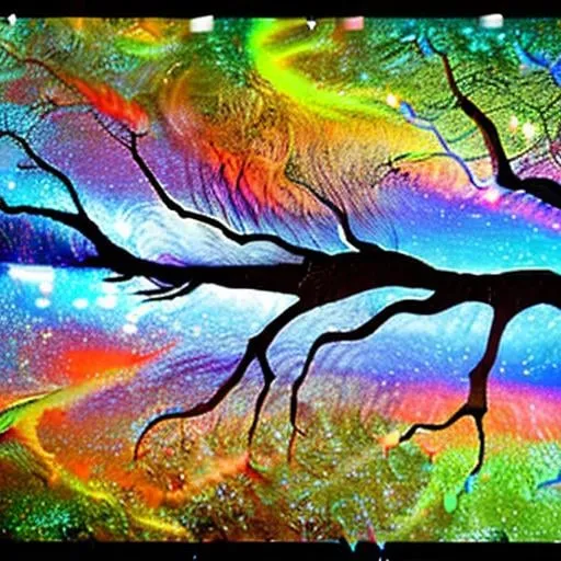 Prompt: galaxy, highly detailed, roots stunning refracting 