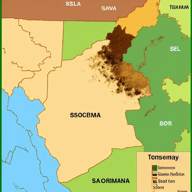 Prompt: Create a map of Socialism telangana showing soil types War Create a map of telangana showing soil types 