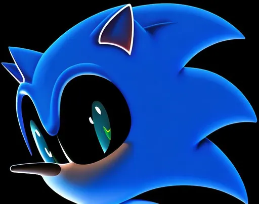 Prompt: Sonic Icon