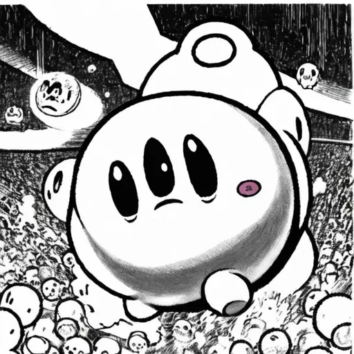 Prompt: Kirby