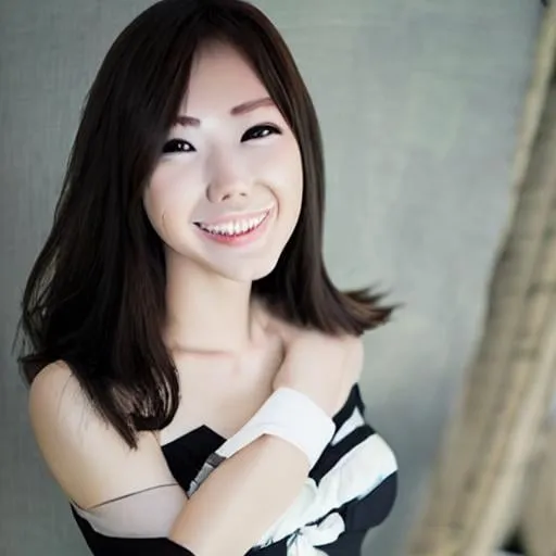 Prompt: majorlenoah asian korean women girl