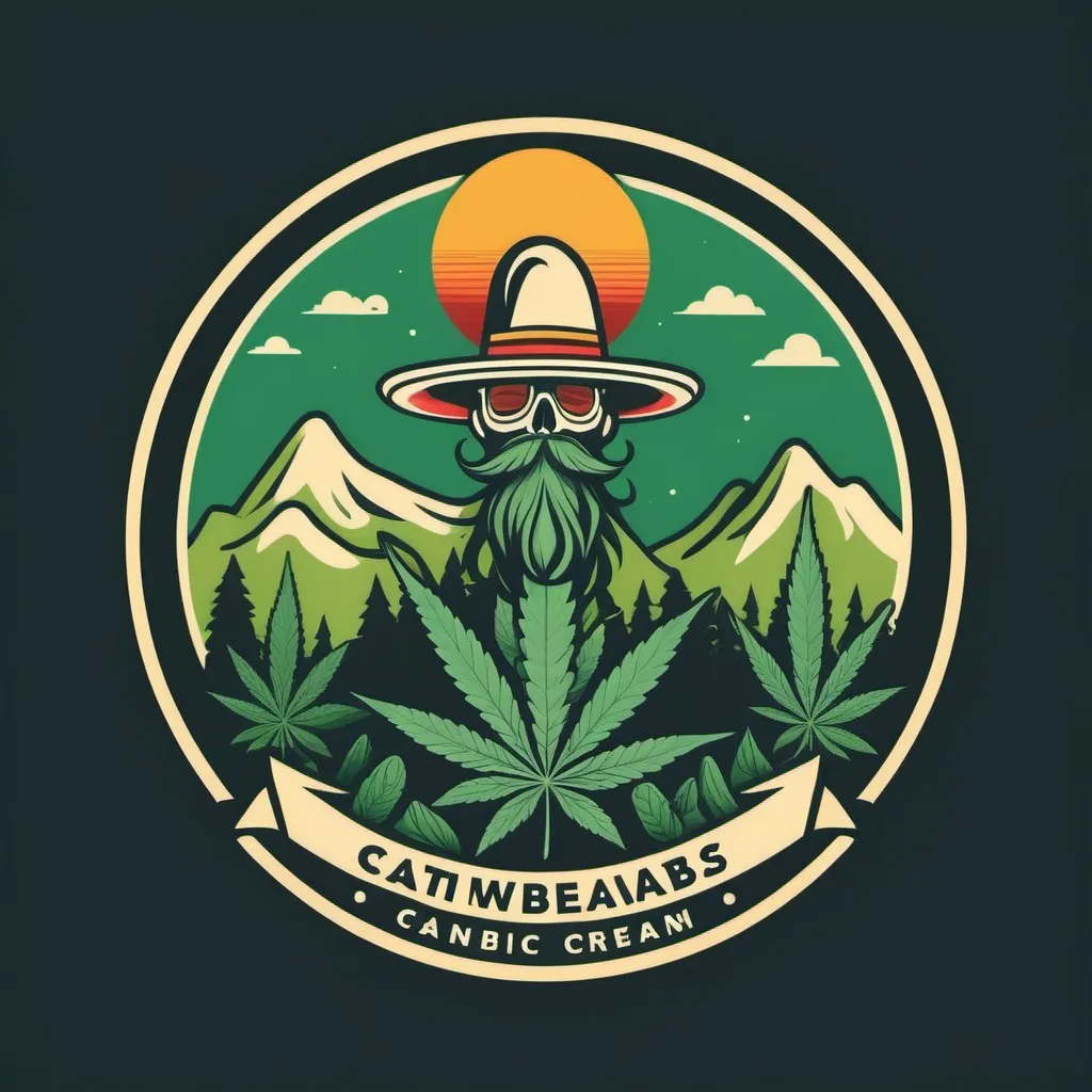 Prompt: I am a Mexican that grew yo in the USA and I have that cannabis culture. I like hiking and cannabis and getting these both ways of live together would be great. I want something that feels welcoming to the customer with a continuous improvement idea that less is more. This should be a logo for a cover photo