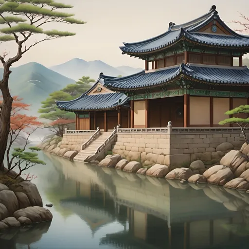 Prompt: Traditional Korean Art