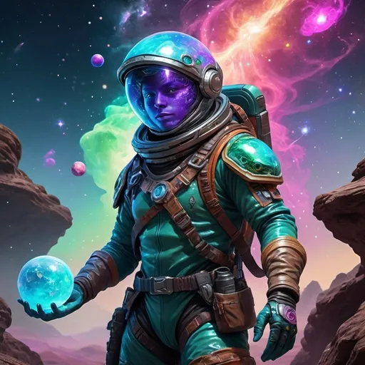 Prompt: Space goo dnd ranger