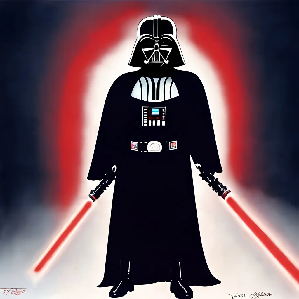 Prompt: Soviet darth vader