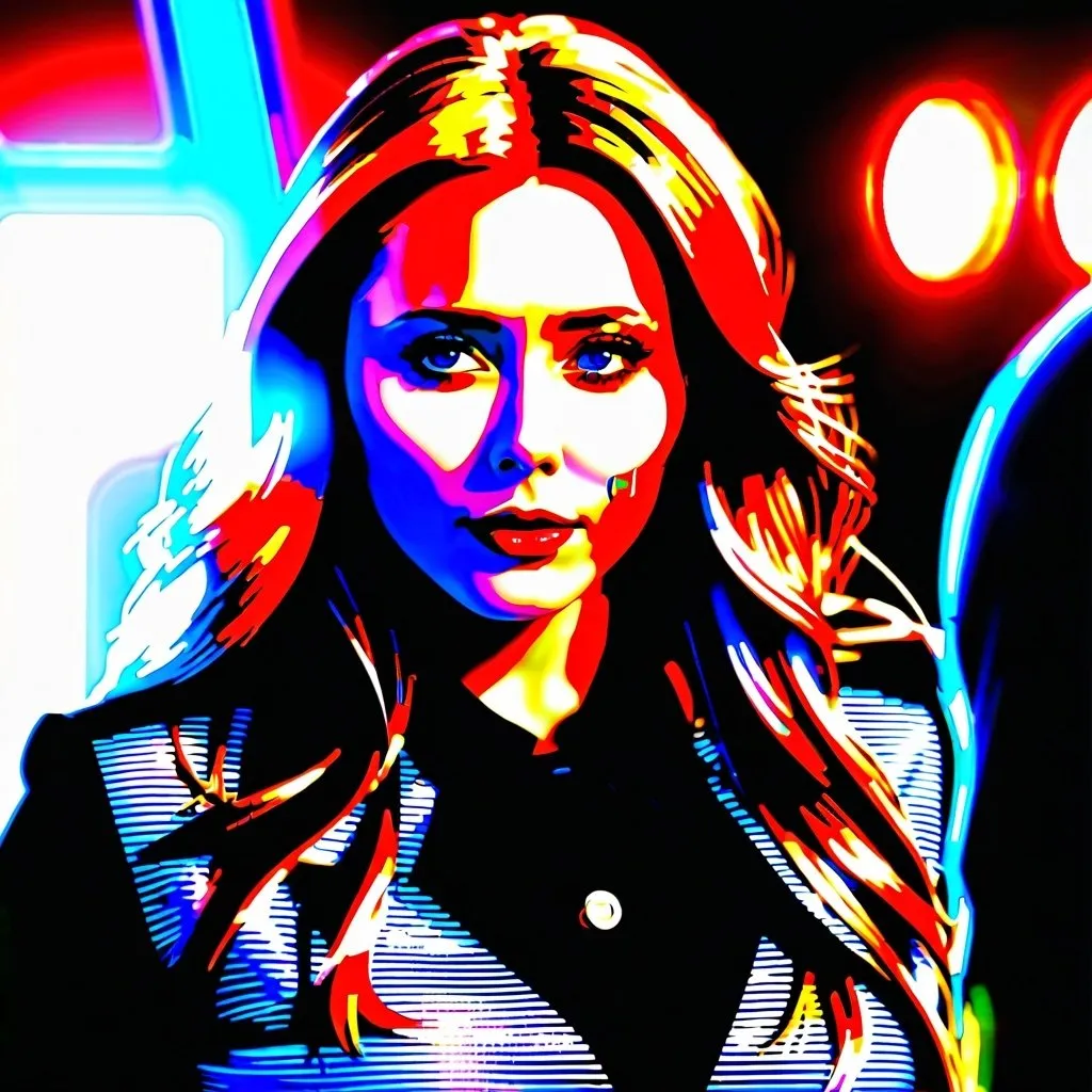 Prompt: Create and image of hot looking Elizabeth olsen as wanda 