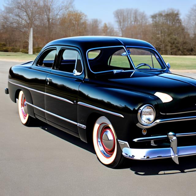 Prompt: 1950 ford custom


