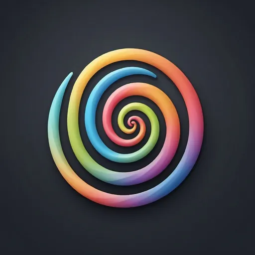 Prompt: create icon of swirl