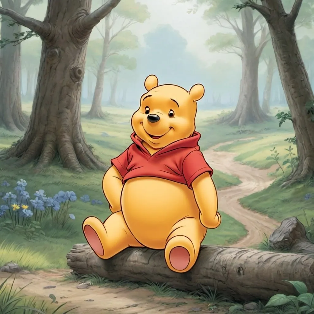 Prompt: Winnie The Pooh 