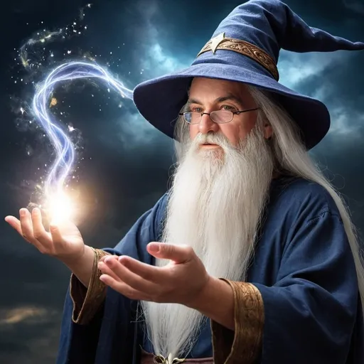 Prompt: The power to fulfill dreams wizard