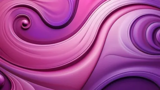 Prompt: pink mixed with purple abstract background with swirls and curves, abstract art, shiny texture