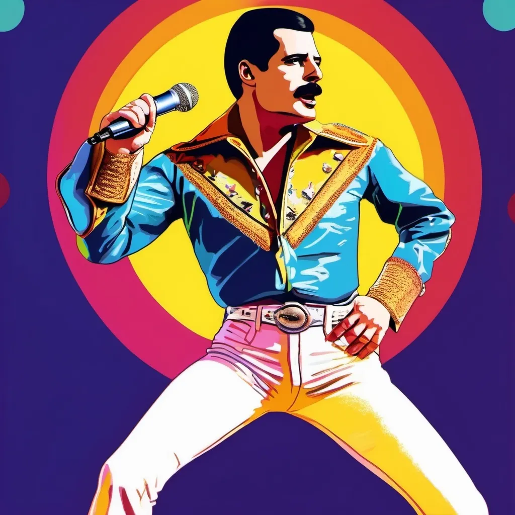 Prompt: freddie mercury microphone cowboy boots clipart



 

