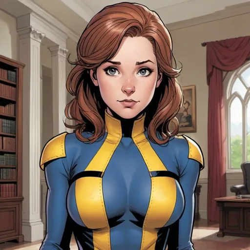 Prompt: Kitty Pryde im the X-Mansion