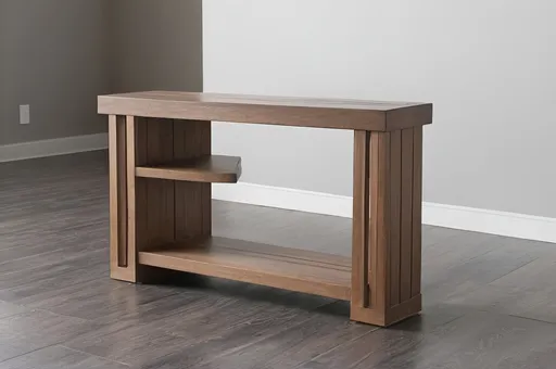 Prompt: Similar sofa table