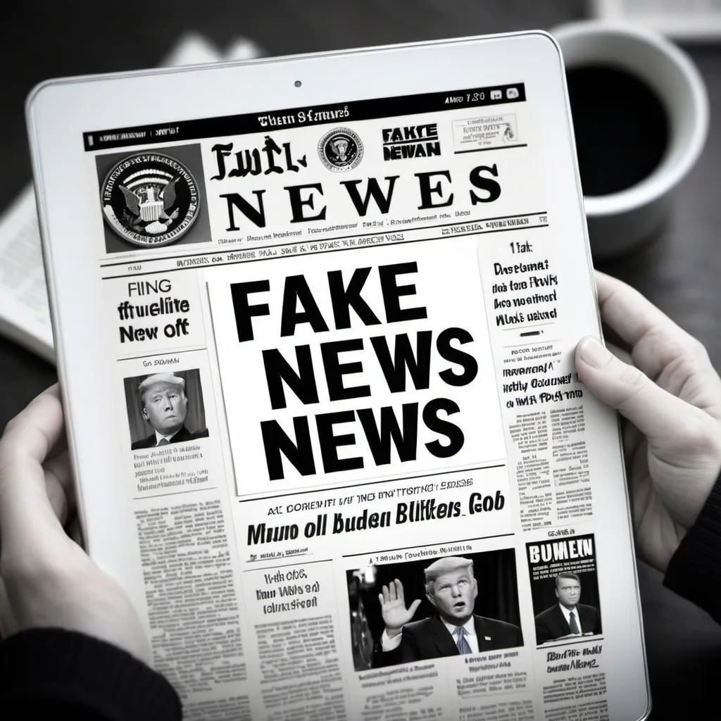 Prompt: Fake news