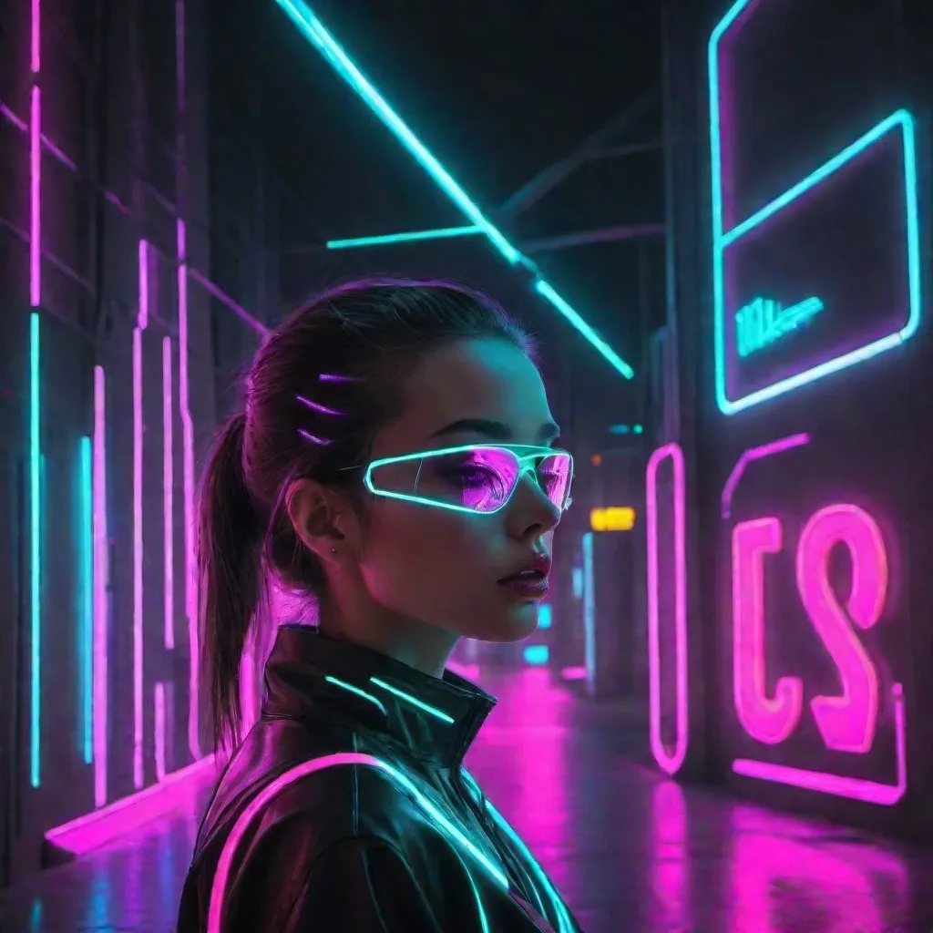 Prompt: Neon futuristic