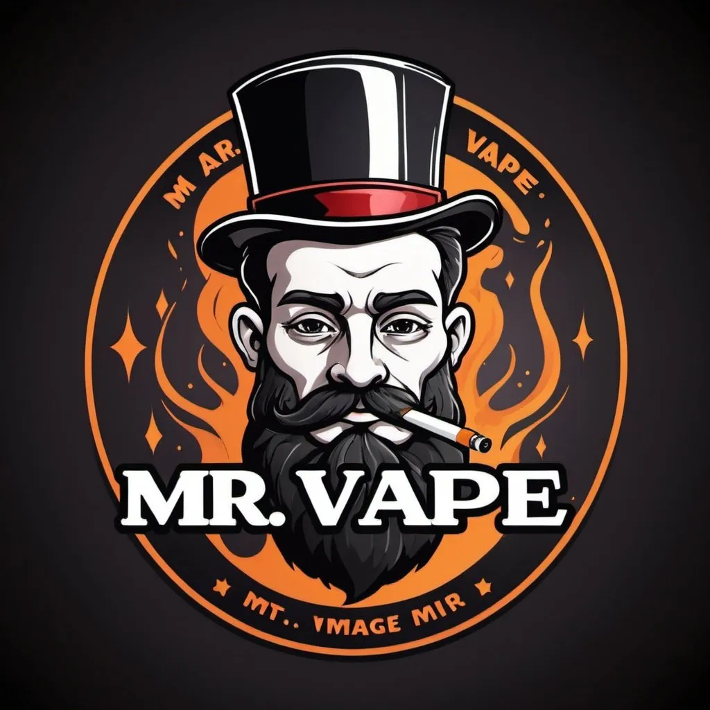 Prompt: logo type  mr.vape