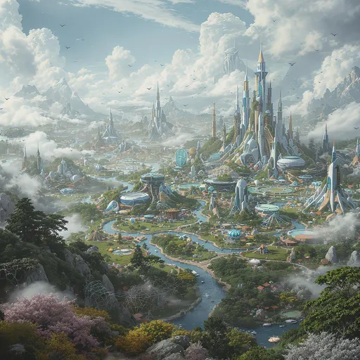 Prompt: The year is 2075. After decades of environmental destruction and global climate crises, Earth is on the brink of total catastrophe. Due to overexploitation of natural resources, pollution, and a lack of effective action, much of the planet is in crisis. However, humans are not giving up – new societies have developed, based on ecological technologies, with the goal of rebuilding the planet and saving the future. Players take on the role of leaders of such societies, striving to find a balance between technology and nature to create a new, sustainable world.

