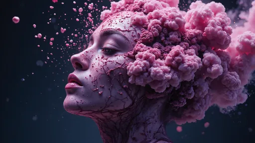 Prompt: woman's head exploding shot to the head with smoke, breathtaking, vivid, surreal, otherworldly, trippy, psychedelic, dark fantasy, desktop wallpaper, 4k wallpaper, 1440p wallpaper, 1080p wallpaper, strangely attractive.