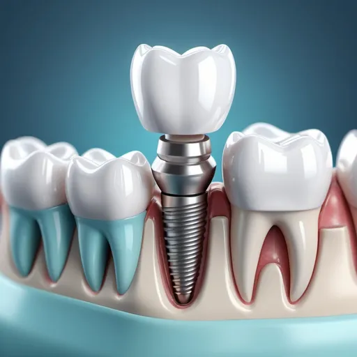 Prompt: Dental implant
