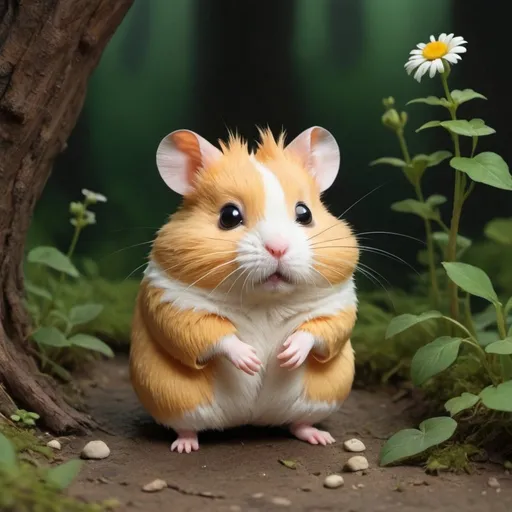 Prompt: Hamster in the style of Studio Ghibli. 