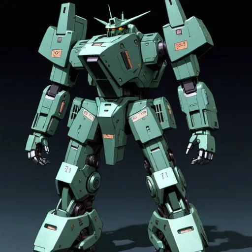 Prompt: Sci-fi mass production mecha 