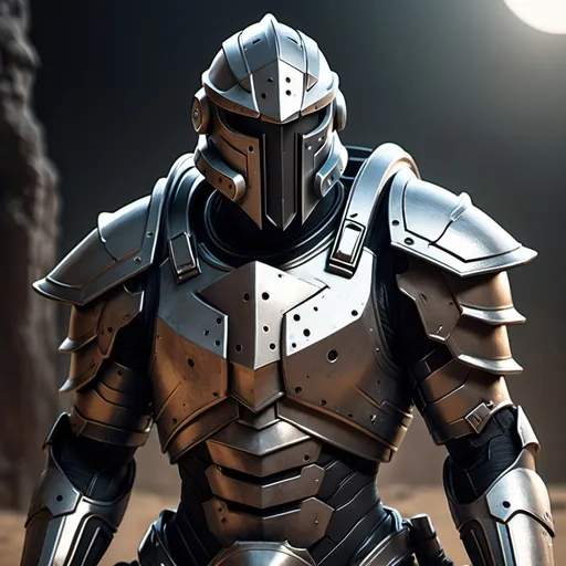 Prompt: Sci-fi spartan Knight 