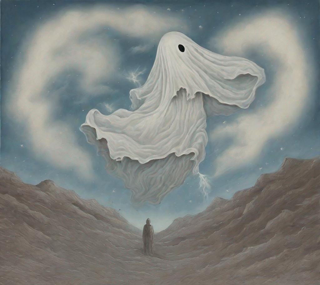 Prompt: Ghost in the sky