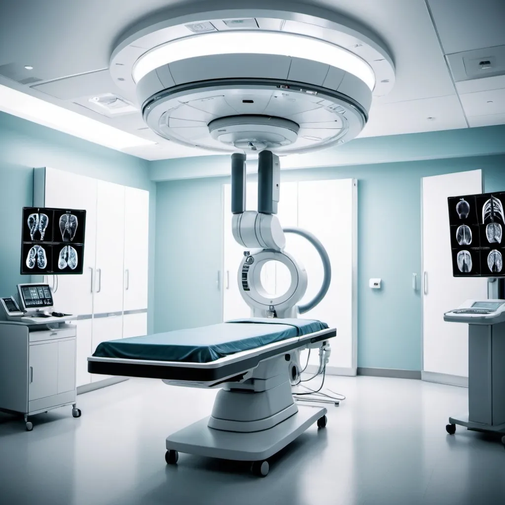 Prompt: radiology departments in 2050