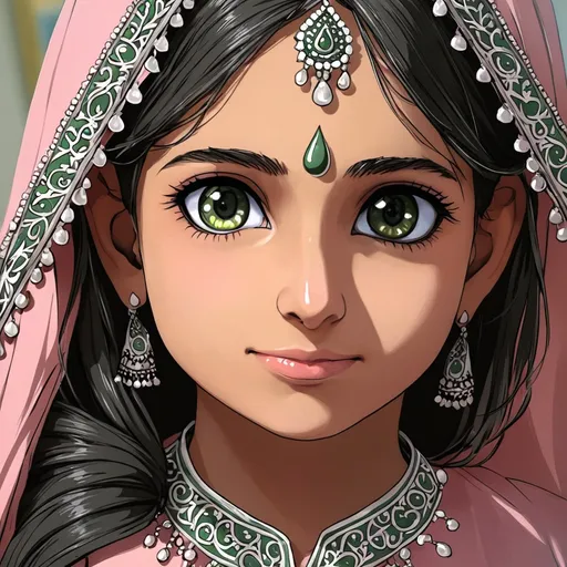 Prompt: pakistani girl 