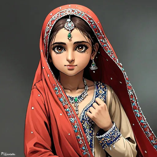 Prompt: pakistani girl 