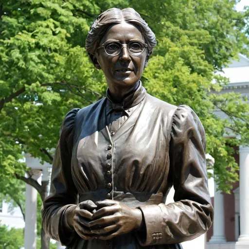 Prompt: statue of Frances willard