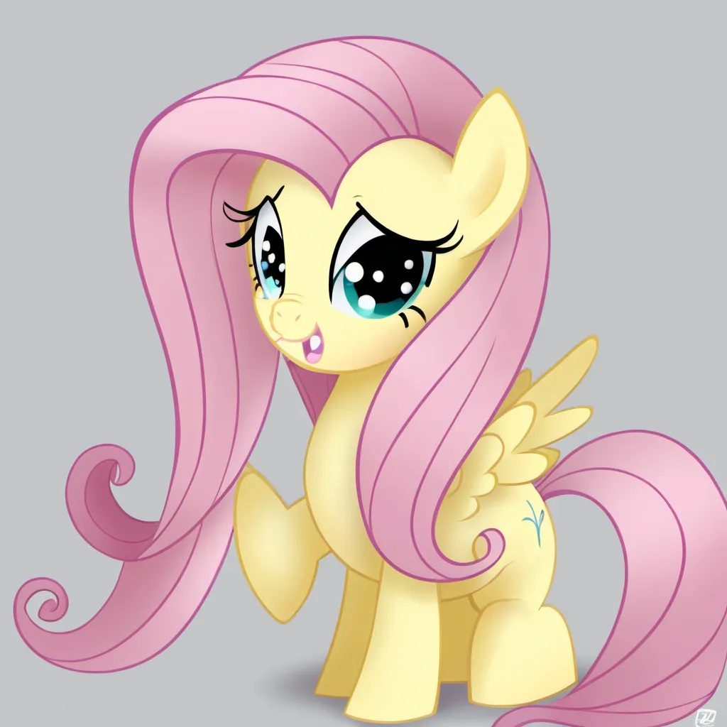 Prompt: Fluttershy