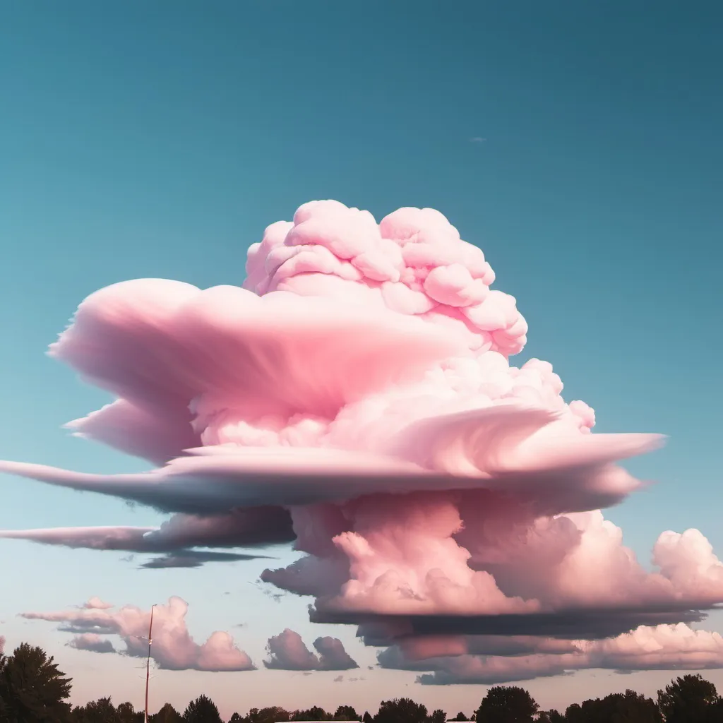 Prompt: Cotton candy cloud