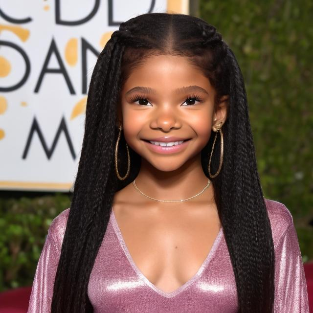 Prompt: Halle Bailey 
