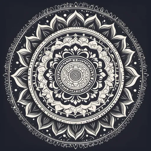 Prompt: generate a unique mandala design with words "Every small step forward brings you closer to big victories"