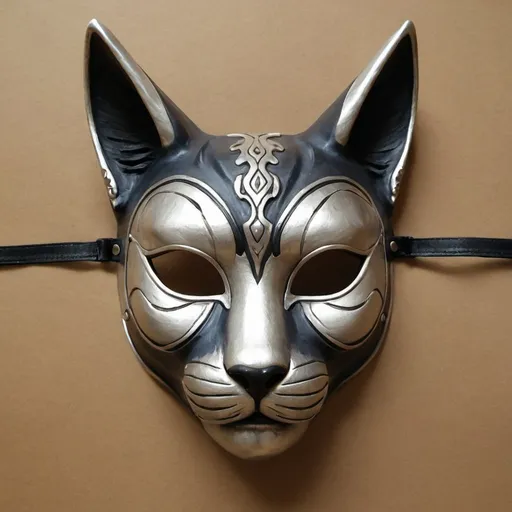 Prompt: therian cat mask