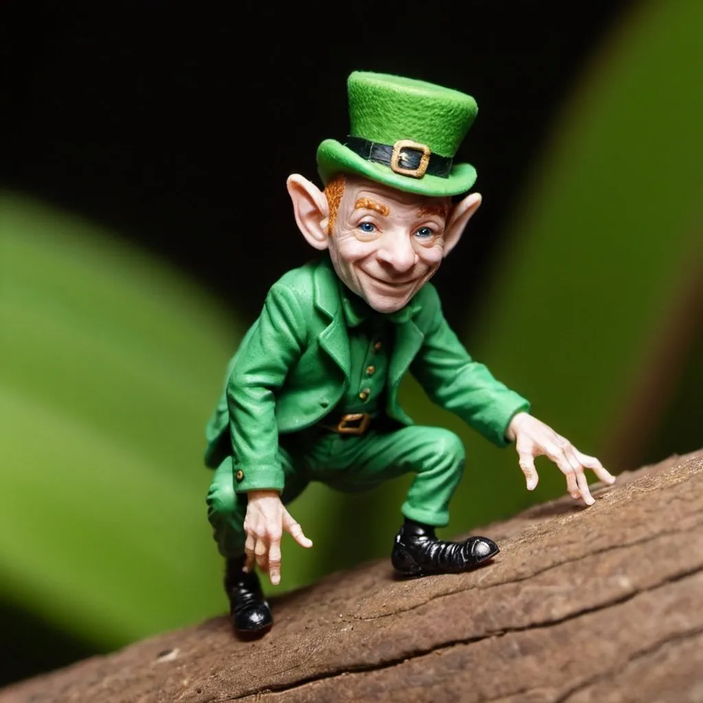 Prompt: e.g leprechaun smaller than smallest ant on the earth
