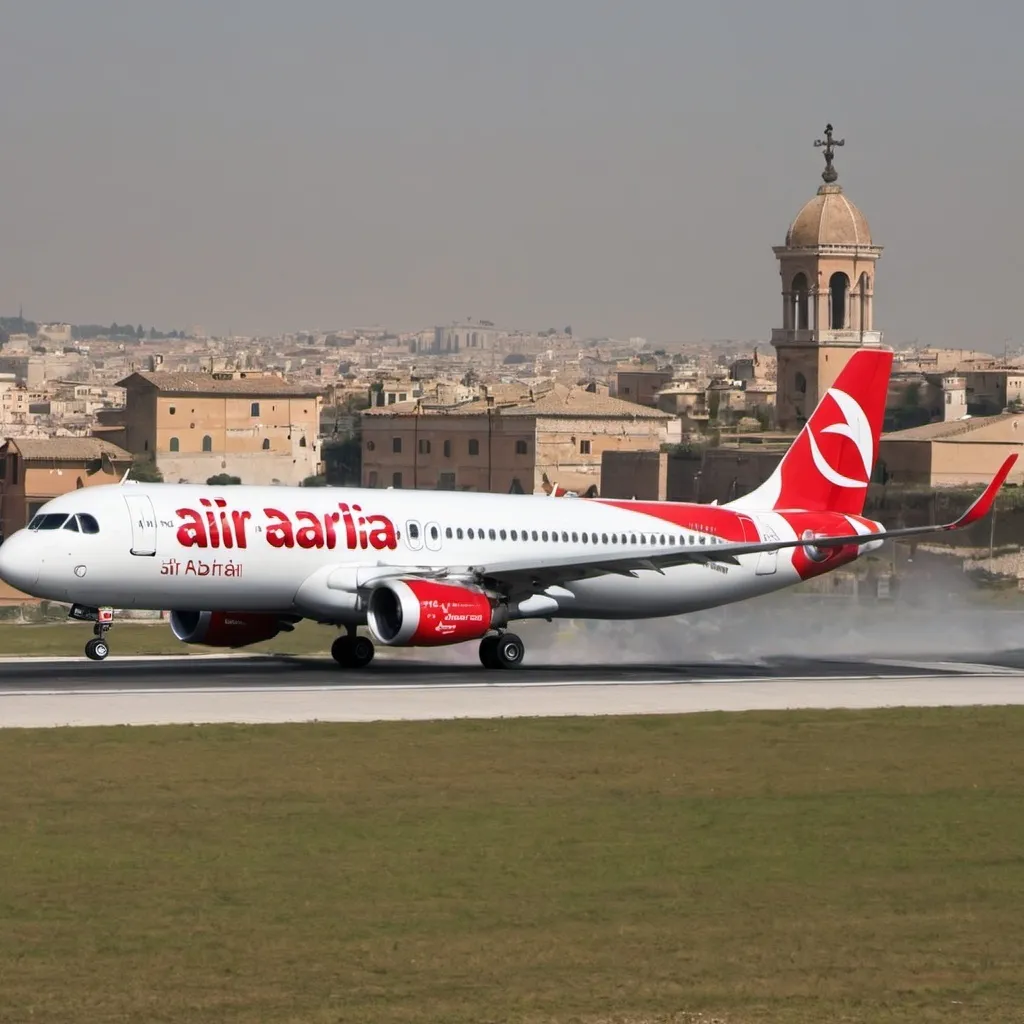 Prompt: AIR ARABIA LUANCHES DIRECT FLIGHT FROM SHARJAH TO ROME