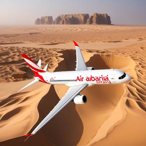 Prompt: Air Arabia Direct Sharjah and Al Ula