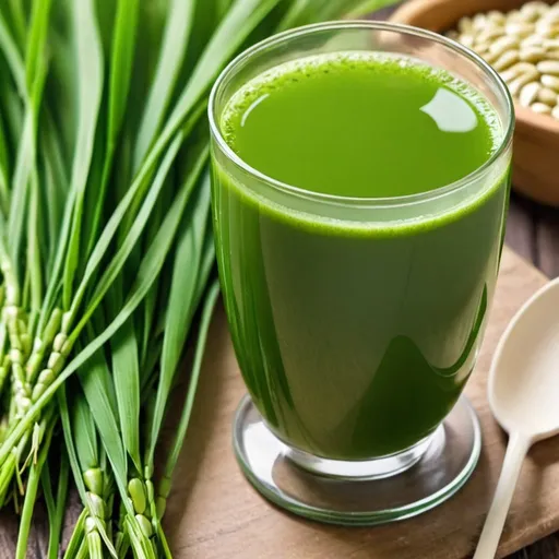 Prompt: barley grass juice for diabetes

