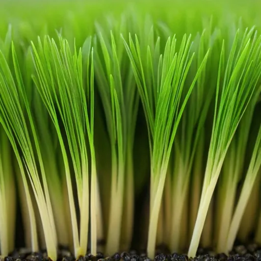 Prompt: barley grass sprout
