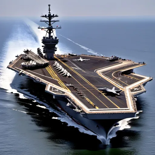 Prompt: uss gerald r ford