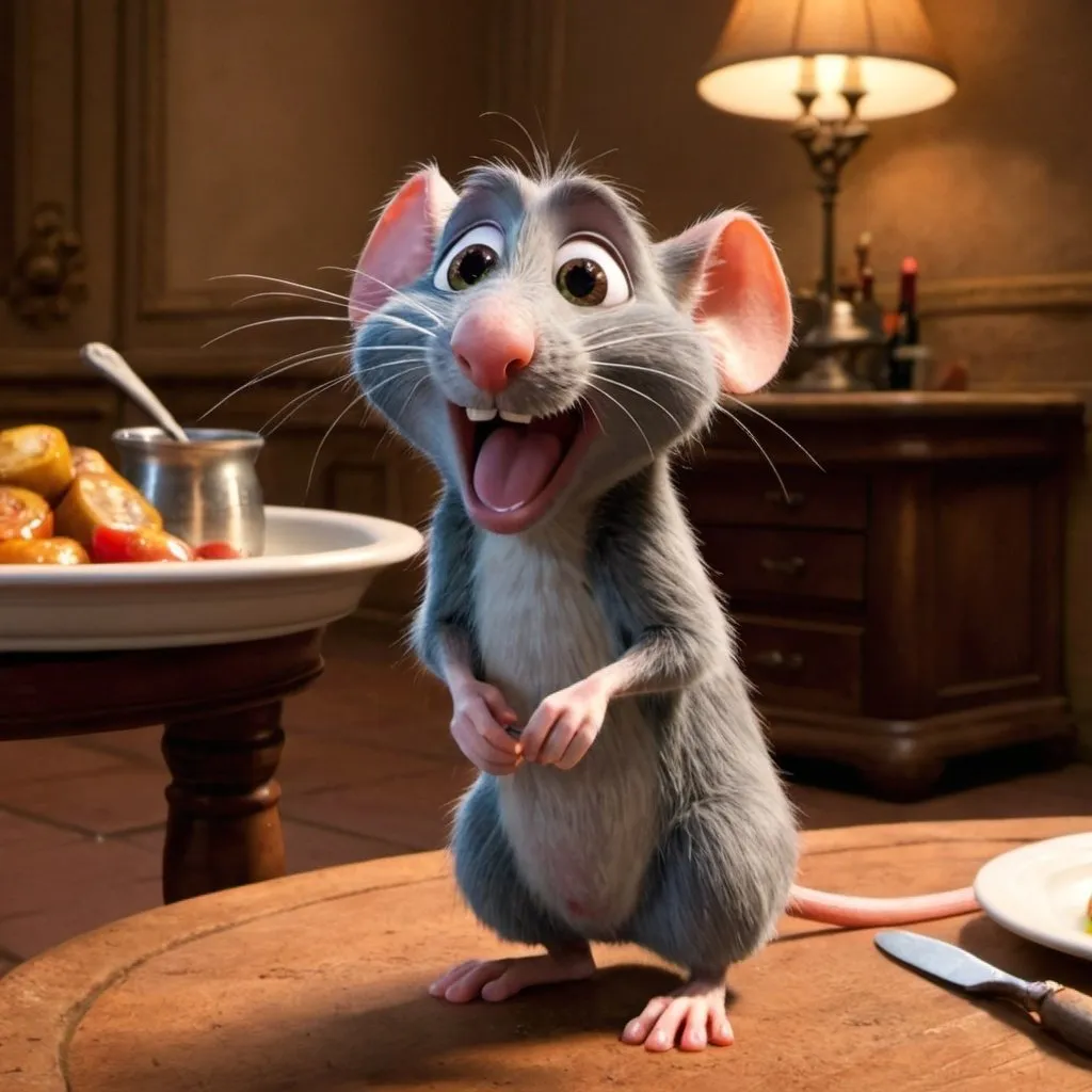 Prompt: Remy for Ratatouille 