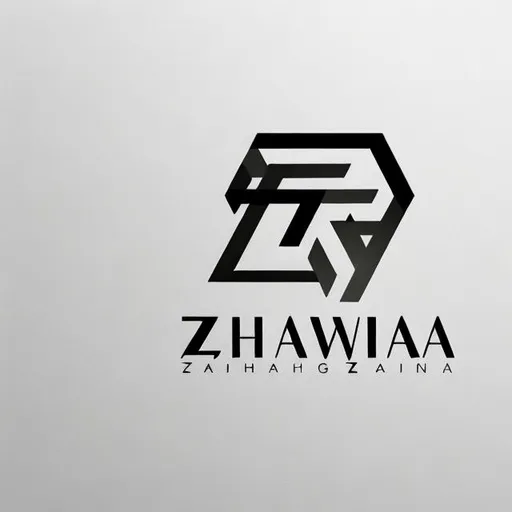 Prompt: high quality, sleek logo for 'Zahwa', modern design, minimalistic, monochromatic, elegant typography, professional, clean lines, minimalist, sophisticated, luxury, simple, stylish, refined, best quality