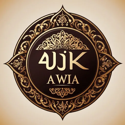 Prompt: Сделай логотип  для компаний с именем AJWA.KZ