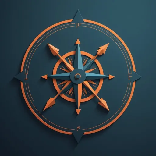 Prompt: /imagine - Symbol: A stylized compass with a arrow pointing forward up ,integrating elements direction, and movement, representing guidance and expertise in both logistics and business consultancy.
- Color scheme: A combination of blue (trust, reliability), green (growth, innovation), and a hint of orange (creativity, strategy), conveying a sense of professionalism, innovation, and forward thinking.
- Font: A clean, modern sans-serif font, such as Montserrat or Lato, to convey a sense of approachability, expertise, and strategic thinking.