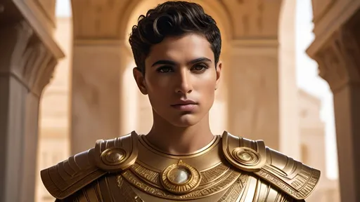 Prompt: detailed Roman-inspired Starfleet armor, ornate, intricate design, detailed Starfleet communicator badges, realistic rank insignia, Starfleet-inspired Roman toga, ancient Roman hairstyle, relaxed posture, natural posture, dramatic lighting and shadows,  sci-fi, detailed faces, detailed hair, highly detailed eyes, detailed iris texture, detailed pupils, detailed eyelashes, detailed eyebrows, detailed arms, relaxed arms, detailed hands, relaxed hands, detailed mouths, on a hill above a futuristic city, gleaming, futuristic Roman architecture, splendid, opulent, Highly detailed futuristic depictions of Roman iconography, marble and gold materials, intricate marble carvings, futuristic Roman architecture, gold accents, ultra-detailed, professional, futuristic, Roman iconography, marble, gold, intricate details, luxurious, vibrant and dynamic, Roman Empire vibe, captivating storytelling, expressive faces, intense expressions, cybernetic enhancements, futuristic technology, detailed futuristic work stations, cinematic quality, dynamic composition, dramatic poses, unique visual narrative, dramatic angles, lens flare, professional lighting, subdued color scheme, the golden hour